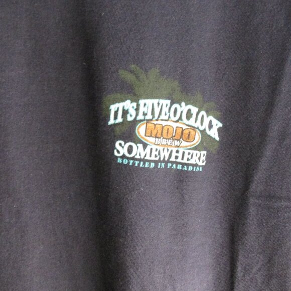"It's Five O'clock Somewhere Size M Tag-less T-Shirt - Picture 4 of 5
